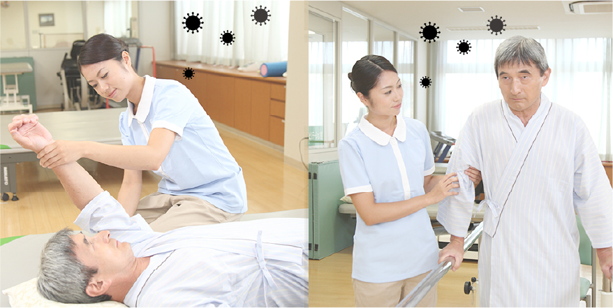 仕事や事情で人との接触を避けられない場合の対策に